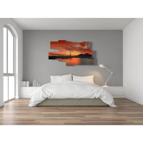 design intérieur coucher de soleil à Naples