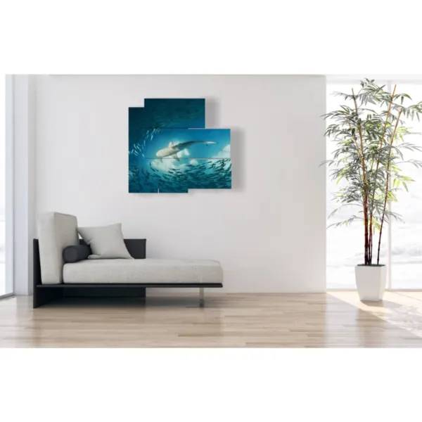 decoración con cuadros de peces