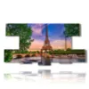 modern painting paris in the trees - version: 8 pannelli 186x97cm