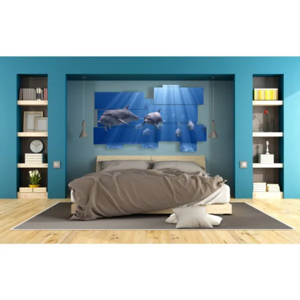 peinture de poissons