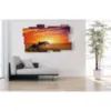Interior fish design on canvas