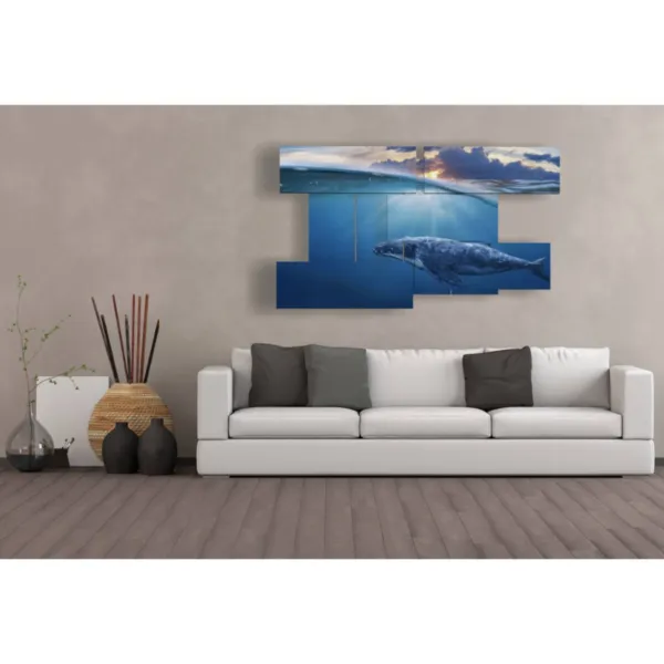 peintures modernes poissons tropicaux