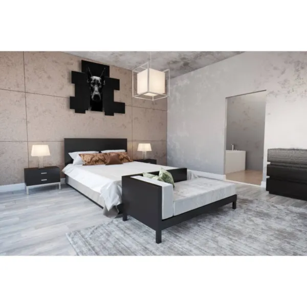 decorazioni murali cane arrabbiato