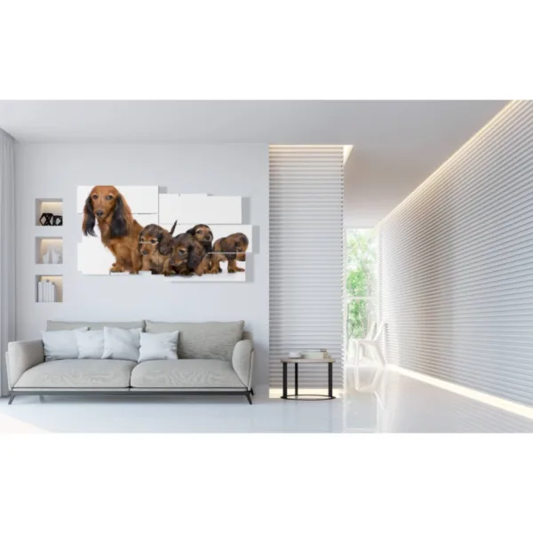 furniture with pictures of puppies