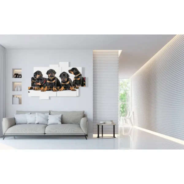 decorazioni con immagini di cuccioli