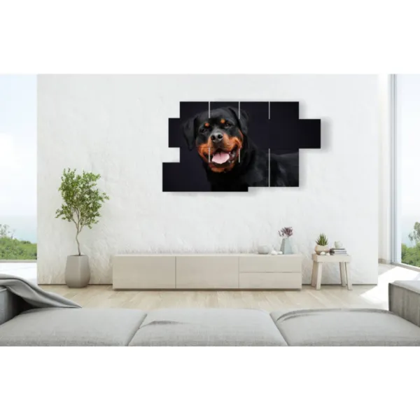 minimalist dog paintings