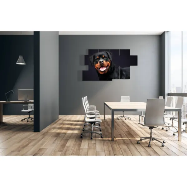 decoraciones de pared con perro