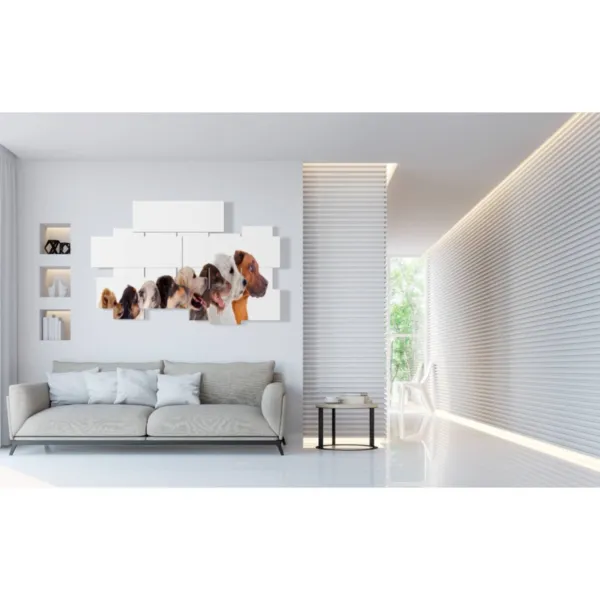 stampe con cane disegnato