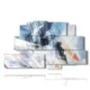 abstract colored paintings - version: 9 pannelli 173x103cm