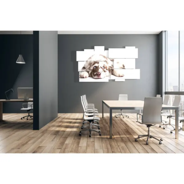 Bilder mit süßen Hundefiguren