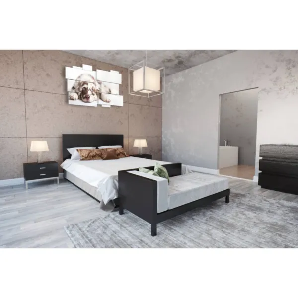 Wandkunst mit süßen Hunden