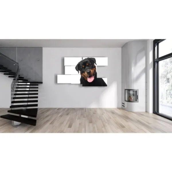 Dog breed photo decorations