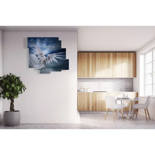 Fantasy furniture featuring angels and demons