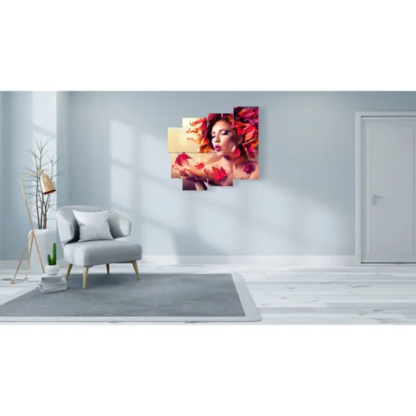 Gemälde mit Fantasie-Schmetterlingen