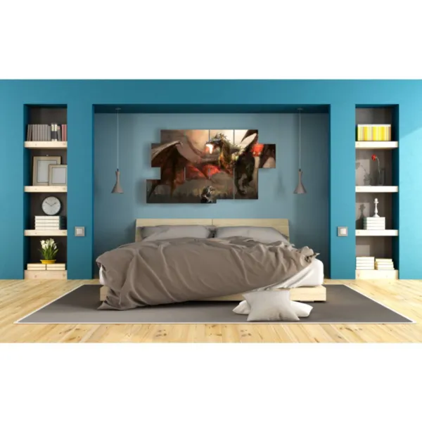 peintures modernes d''animaux fantastiques