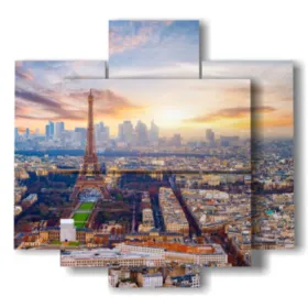 ''tableau paysage Paris''