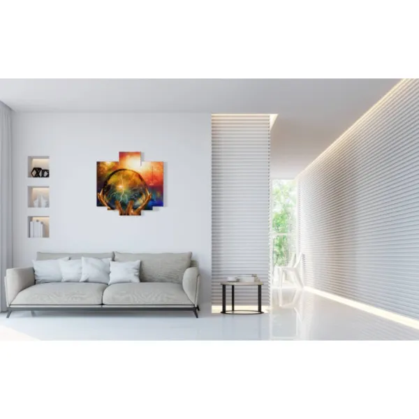 arredo con immagini tropicali