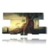 modern painting giant fantasy trees - version: 8 pannelli 186x97cm
