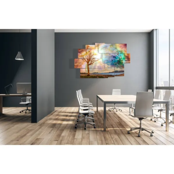 Fantasie-Sonnenuntergang-Poster