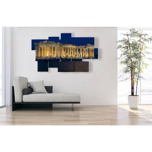 tableaux d''Athènes la nuit