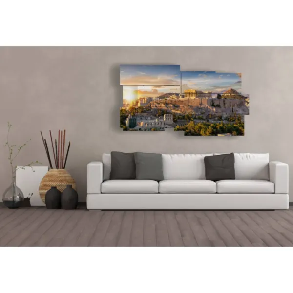 Panoramic photos of Athens