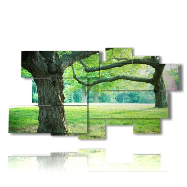 Baum mit den vier Jahreszeiten