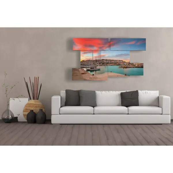 Póster del mar en Atenas