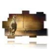 quadro di dipinto a cavallo in scoperta - version: 11 pannelli 182x115cm