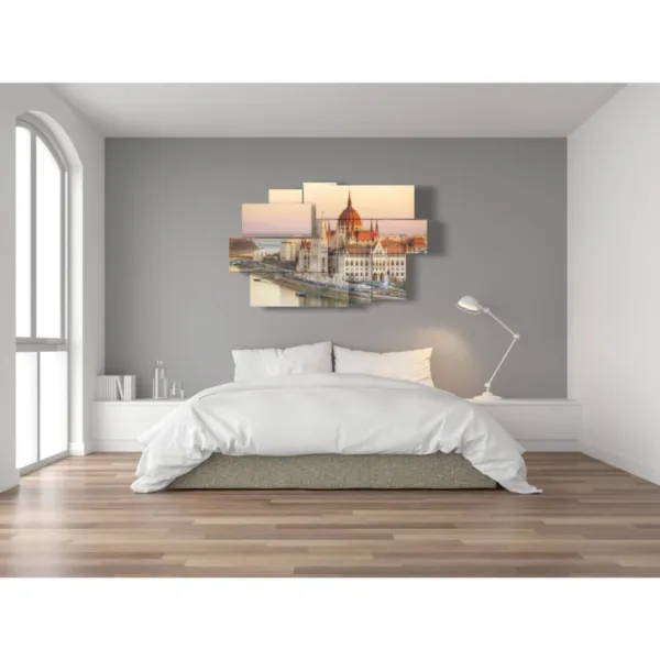 Panoramas Photos vom Stadtzentrum Budapest