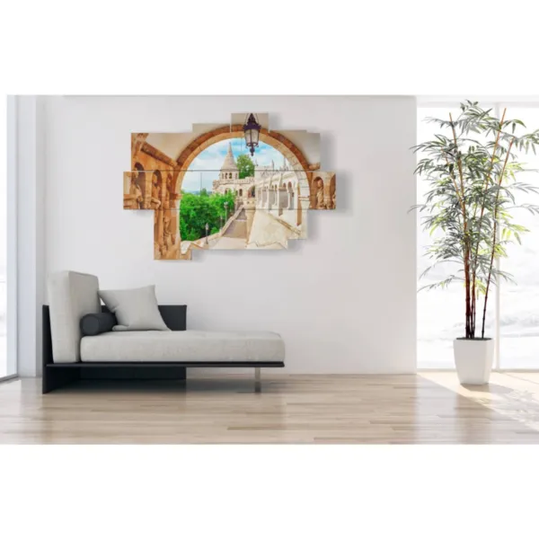 Drucke das alte Fischerhaus am Bastion.