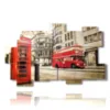 vintage london paintings - version: 11 pannelli 182x115cm