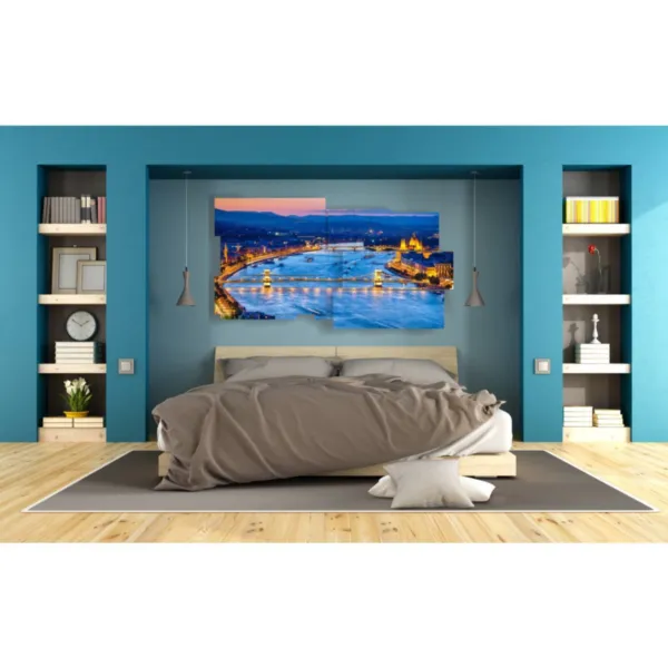 Poster of the Budapest skyline