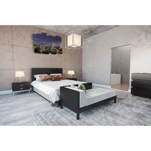 Panoramic photographs of Budapest at night