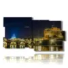 tableaux de rome illumines la nuit - version: 10 pannelli 183x100cm