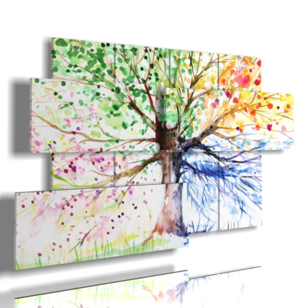 Tableaux arbre du bonheur