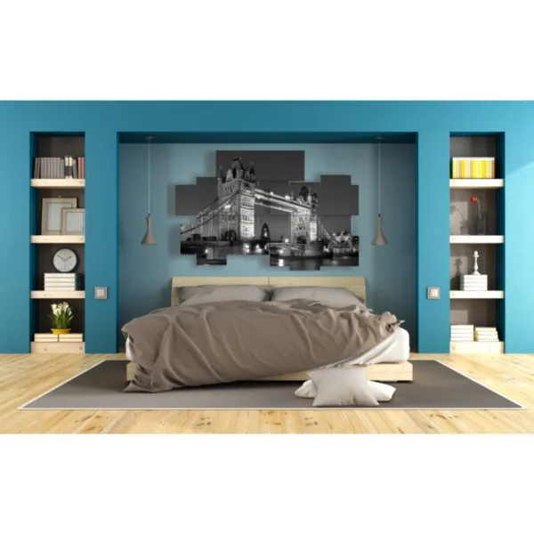 decorazioni Londra bianco e nero