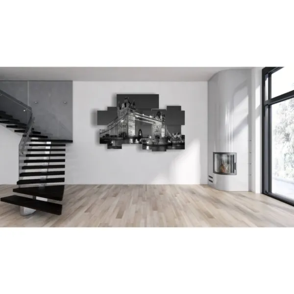 Black and White London Decoration