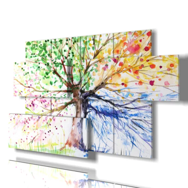 impressions arbre de bonheur