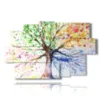 cuadro cuatro estaciones arbol de la felicidad - version: 9 pannelli 171x108cm