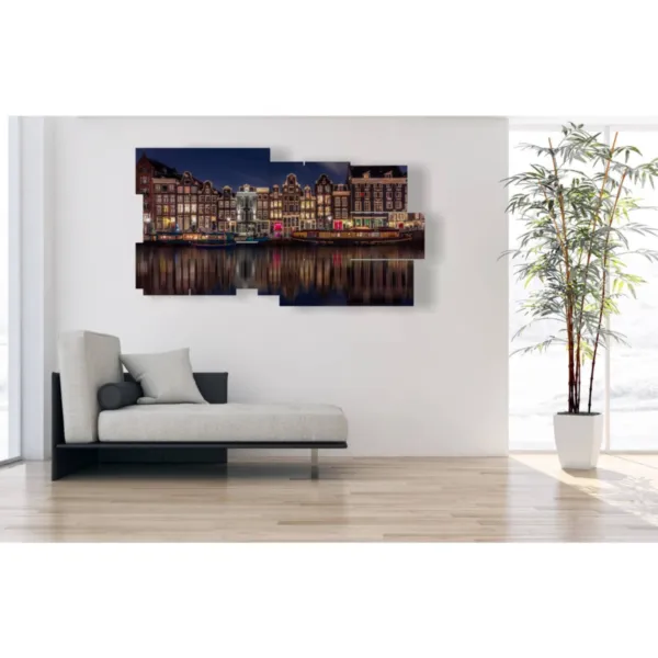 quadri di Amsterdam notturna