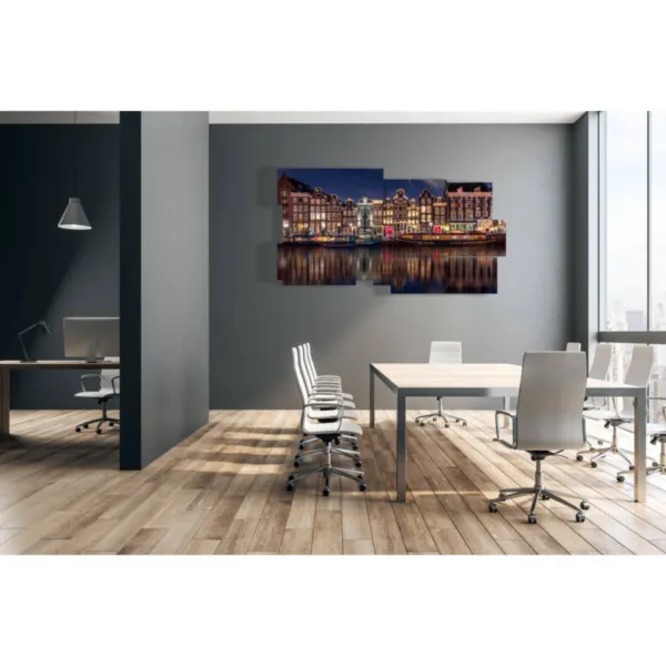 Bild Nacht Amsterdam