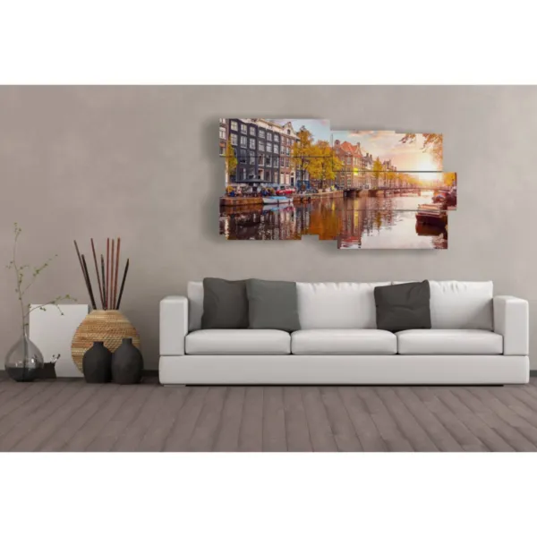 arredamento con foto di amsterdam da fare