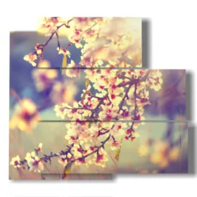 paintings of flowering trees