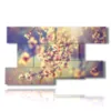 paintings of cherry blossom trees - version: 9 pannelli 177x101cm