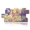 paintings of cherry blossom trees - version: 11 pannelli 202x103cm