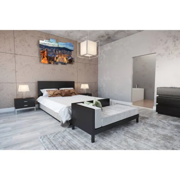 arte de Barcelona de noche