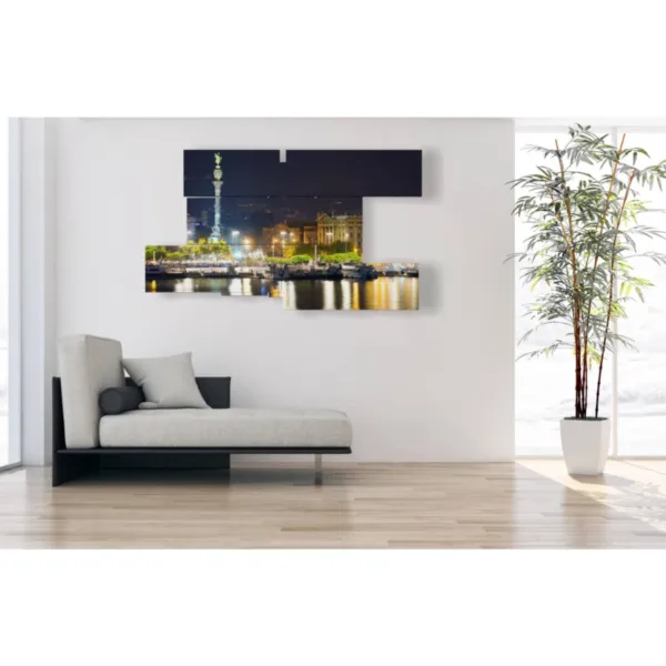 Decoraciones para el salón con fotos de Barcelona