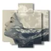 paintings women at the sea in the head - version: 5 pannelli 89x85cm