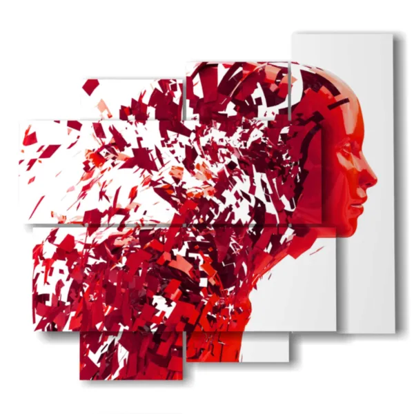 Paintings with women and flowers