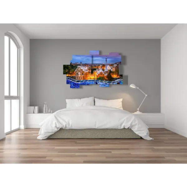 Decoración con foto mosaico en Barcelona